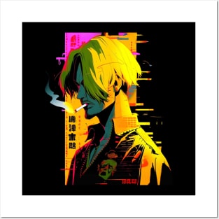 Sanji - One Piece cool design Posters and Art